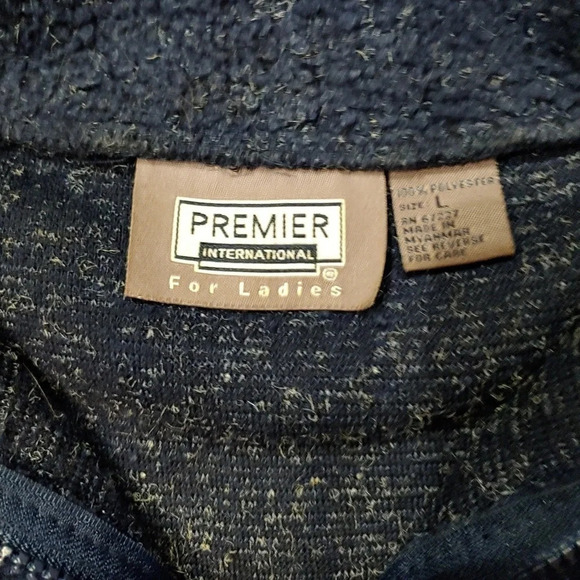 Premier International 1/4 Zip Sweatshirt - Picture 4 of 4